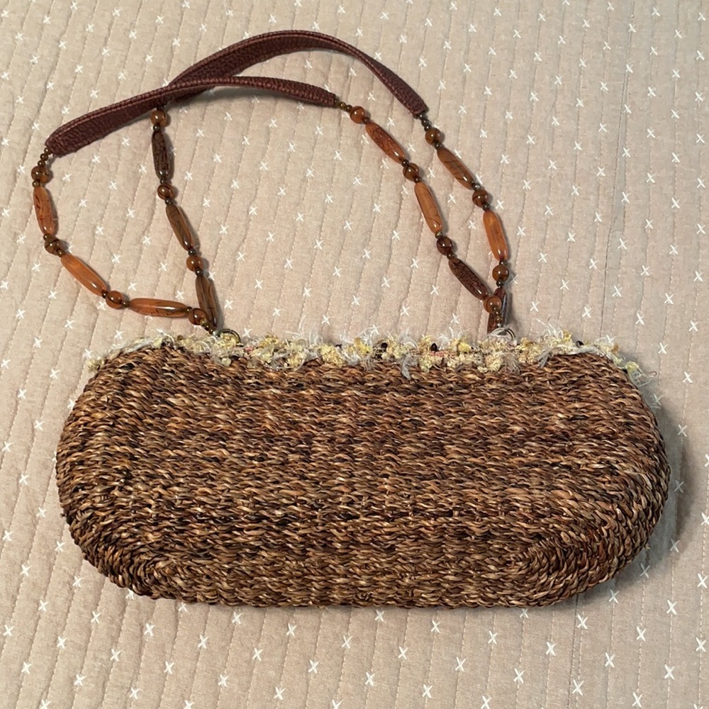 Like new designer clutch bag with shoulder strap - Picture 2 of 3